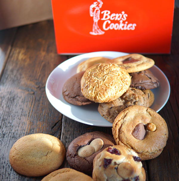 Ben's Cookies ベンズクッキー 空き缶 レッド 小物入れ